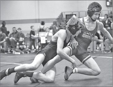 A/C matmen take part in Old Abe Holiday Duals