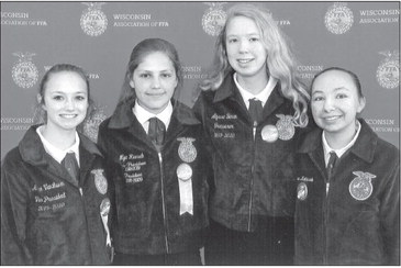 Four Abby FFA members attend state convention