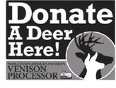 Deer hunters can help feed local families by donating venison