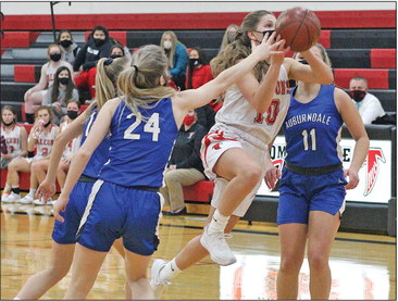Falcon girls show growth in defeat