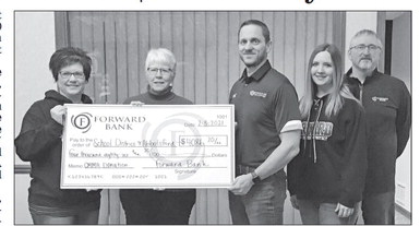 Forward Bank customers donate $4K to Abby K-12