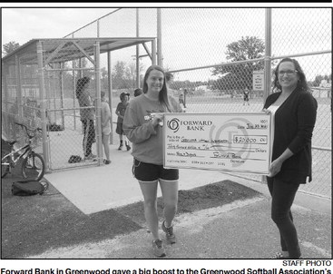 Greenwood Softball Association  diamond gets $60,000 facelift