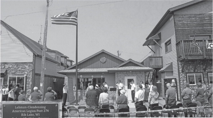 Rib Lake American Legion dedicates new hall