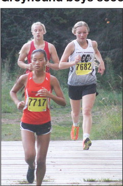 Greyhound boys second, girls third at Spencer cross country meet