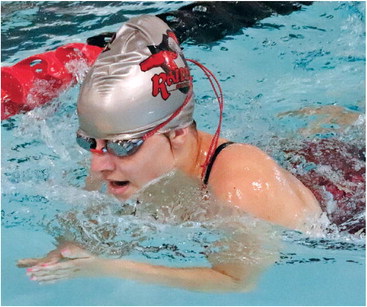 500-yard freestyle at 6:26.5, while ….