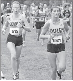 CC teams run at  Colby Invitational