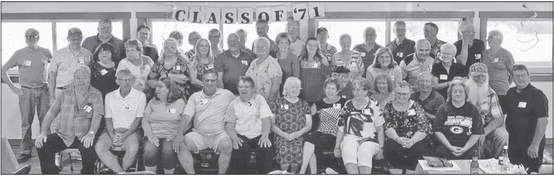 Colby H.S. class of 1971 meets for reunion