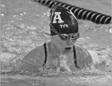 Swimmers battle Red Robins in tight dual meet