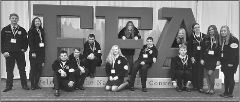 Spencer contingent has busy week at National FFA Convention