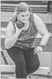 Abby competes at Elite Meet