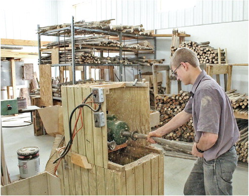 Family at heart of Twin Hickory Rustics successful handmade furniture business