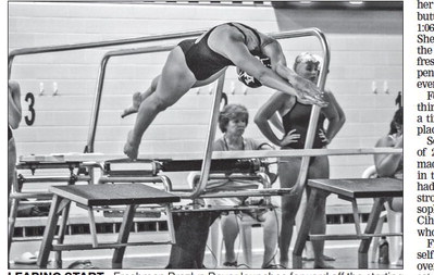 Colby/Abby swim host pentathlon