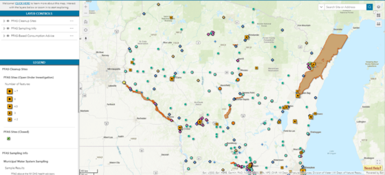 New interactive PFAS data tool now available