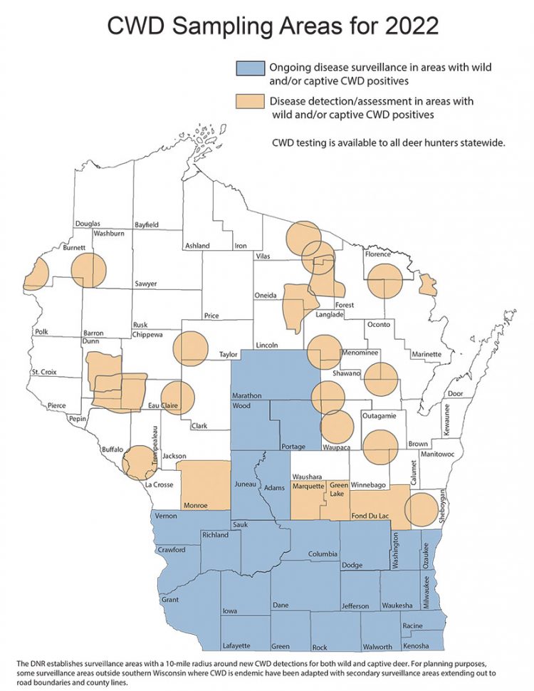 DNR officials continue effort to monitor CWD prevalence