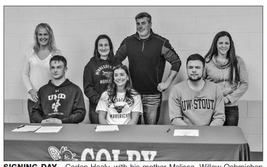 Colby athletes sign with college programs