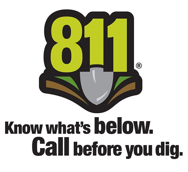 Make the call to 811 prior to attempting any digging