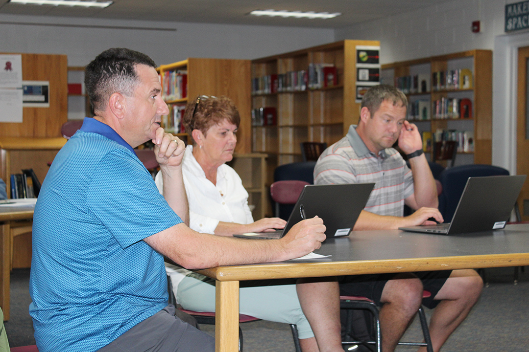 Cadott School Board; Preparations in full force for school year