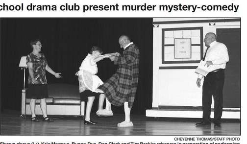 Neillsville Area Players, school drama club present murder mystery-comedy