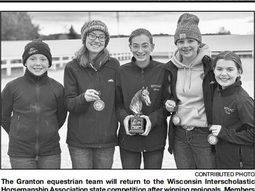 Granton equestrians canter their way to state