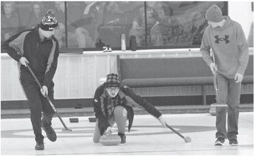 Medford curling teams 2-2 at Tietge, earn a home split with DCE