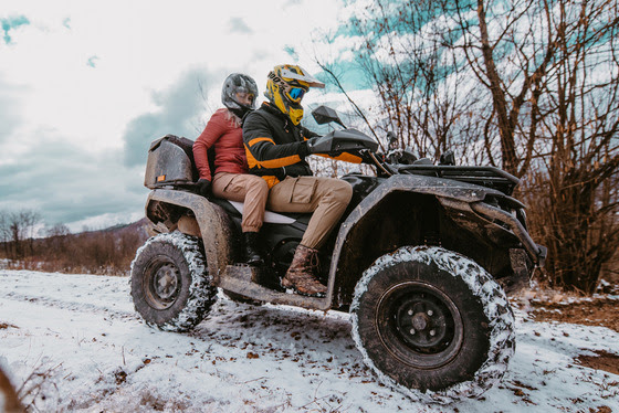 ATV/UTV riders need to be wary of winter conditions