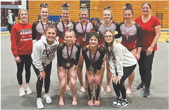 Gymnasts smash school, personal records