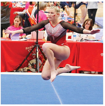 Medford-Colby at WIAA Division 2 state gymnastics