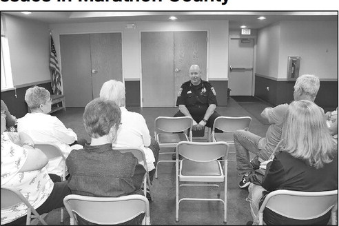 Sheriff discusses drug crisis, jail overcapacity and mental   health issues in Marathon County