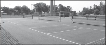 Spencer pickleball courts continue to develop