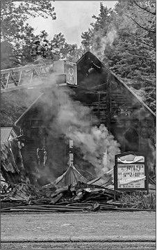Fire tears through Emmanuel Lutheran Church in Longwood