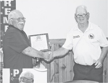 Rod Adams honored for 35 years as Holway town chairman