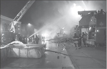 RootBeer Stand served community   during the fire