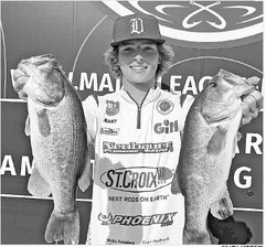 Neubauer follows his dream of going pro as a bass fisherman