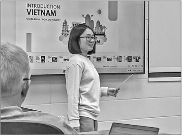 Vietnamese student shines spotlight on Asian homeland