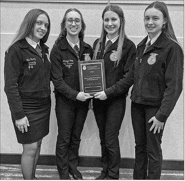 Colby FFA sends four students to nationals