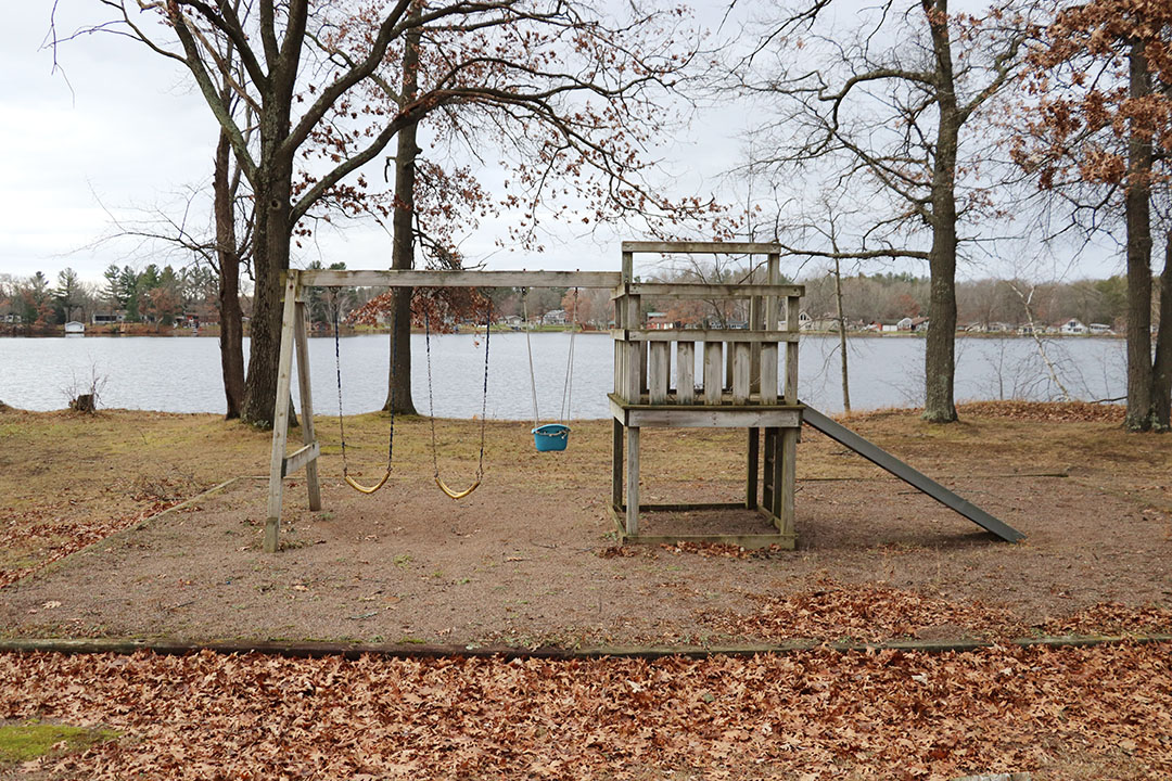 Wayside playground equipment needs replacing