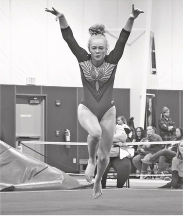 Big jumps on floor, bars help gymnasts win Snowflake Invite