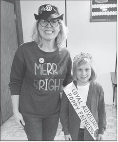 Loyal Legion Auxiliary meets, Poppy Princess crowned