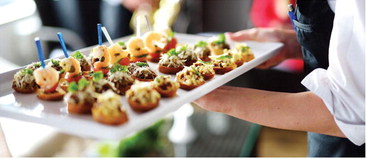 Managing the menu at your wedding reception