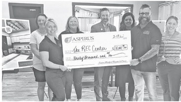 Aspirus Medford Hospital provides wellness grant to REC Center