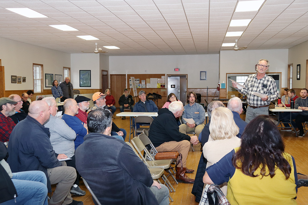 Landowners are sitting between a rock and a hard place